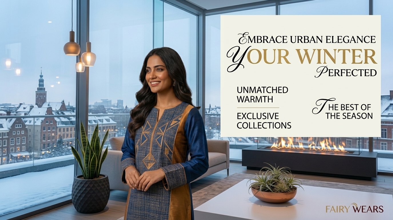 How to Style Pakistani Winter Suits for a Warm and Elegant Look
